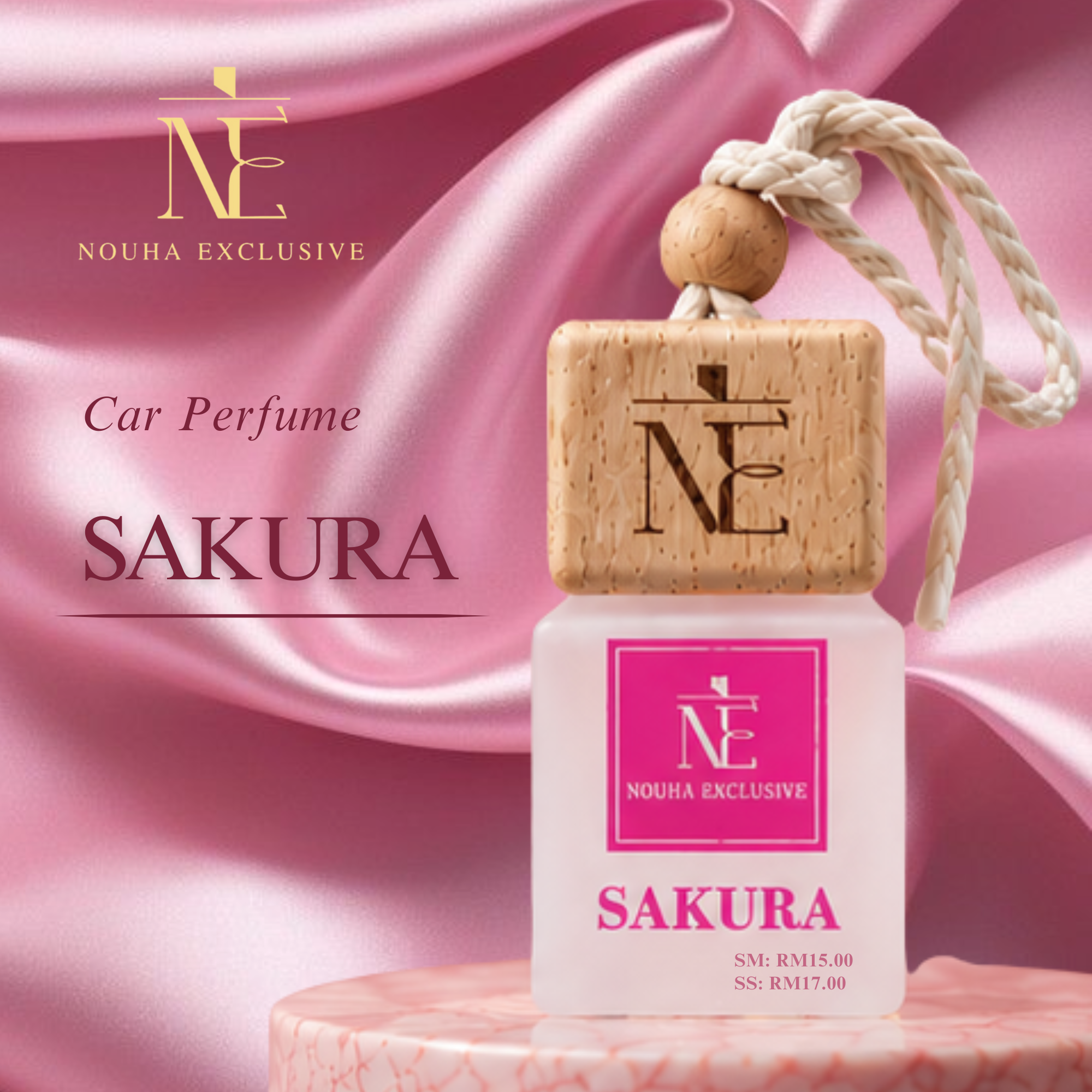 Sakura Car Perfume